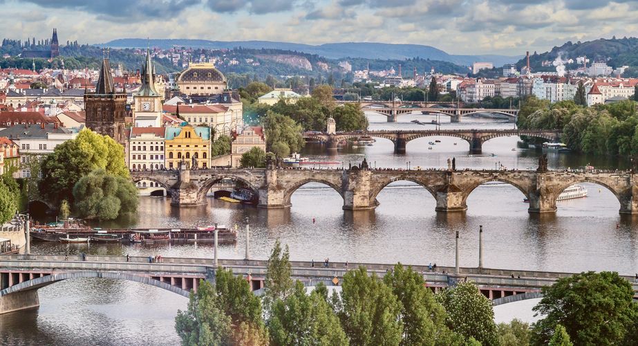 Karelsbrug in Praag Karelsbrug in Praag
